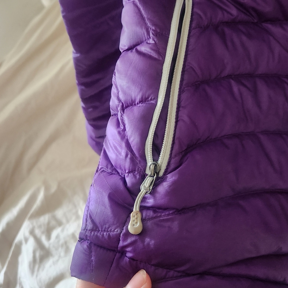 Patagonia Special Edition Down Sweater Jacket Puffer Purple #11892 Women's Med - Picture 7 of 9